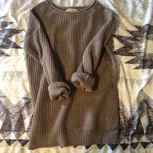 Beige knit sweater